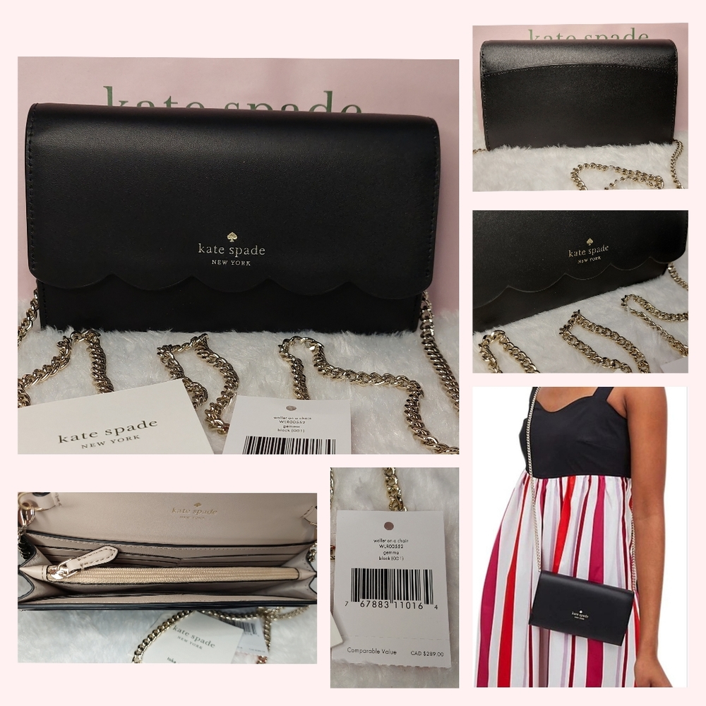 🎀 Kate Spade gemma wallet on a chain